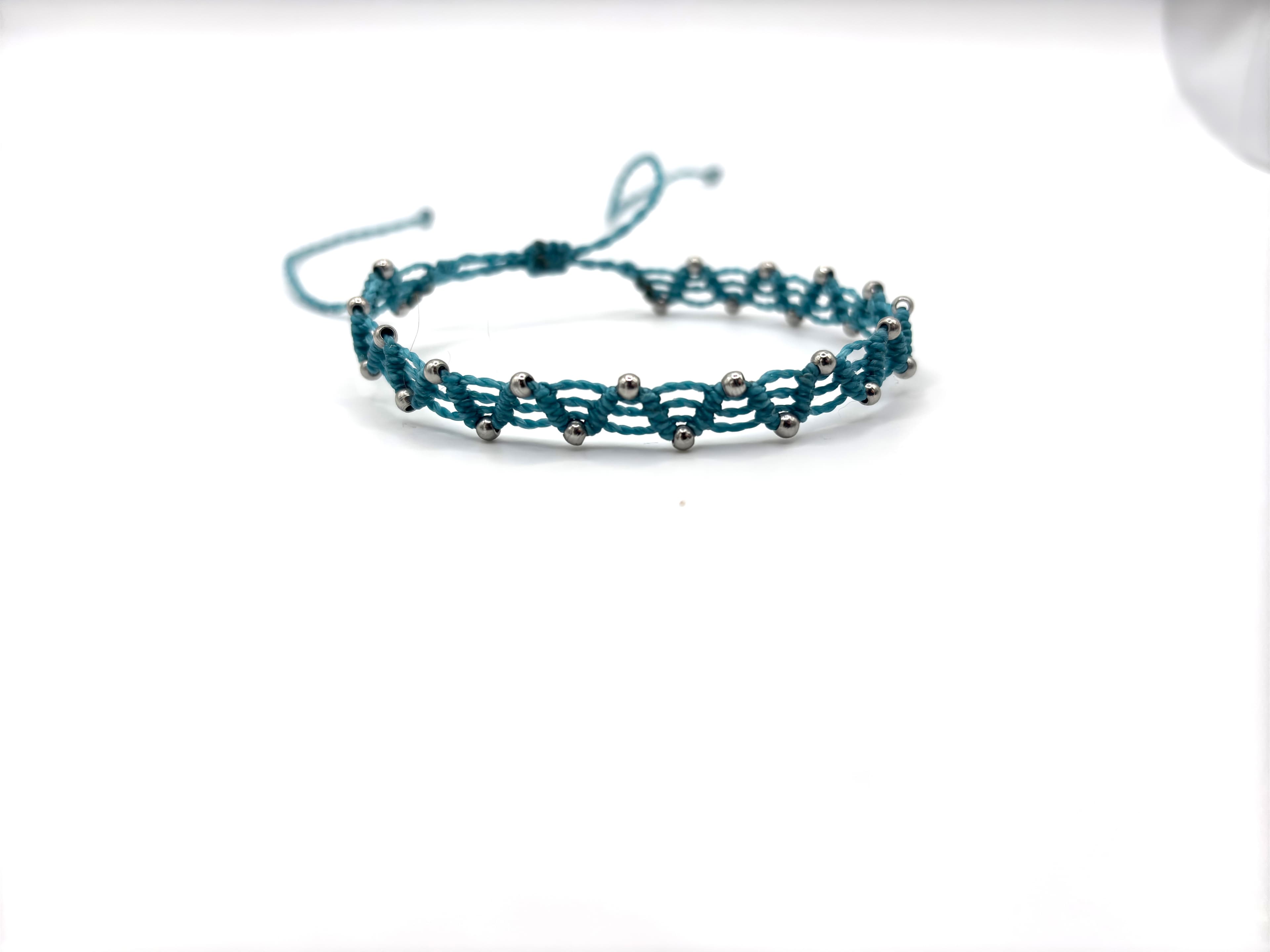 Bracciale/Cavigliera Macramè